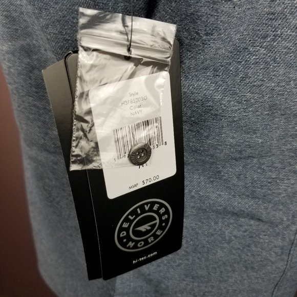 HI-TEC Long Sleeve Shirt Zip Pocket M Quick Dry - Picture 8 of 10